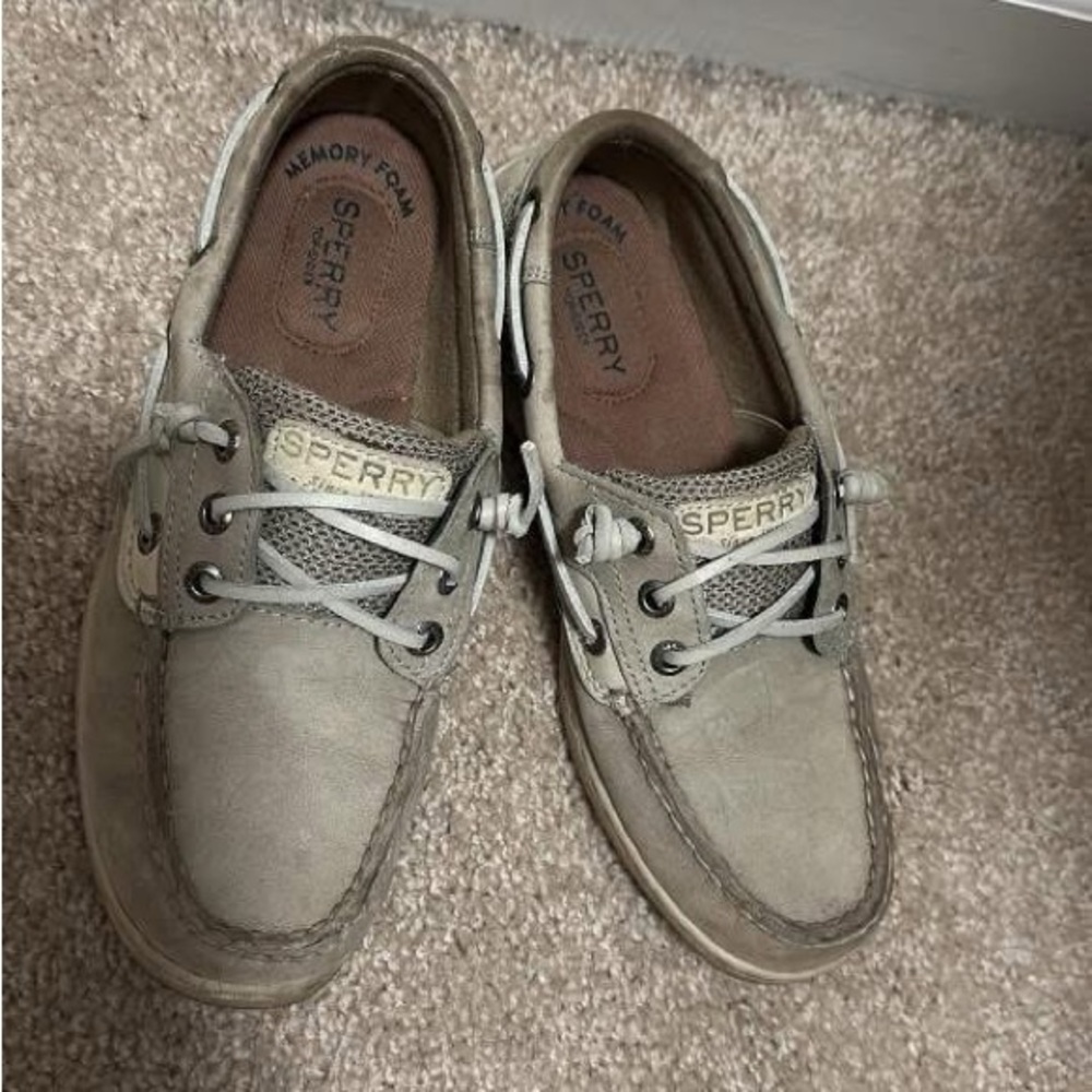 Sperry Men's Gray Boat Shoes